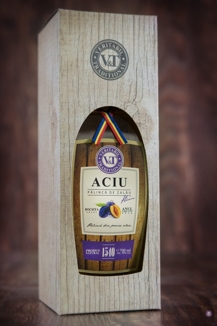 Pălincă de Zalău ACIU - PRUNE 700 ml 42% ALC/VOL - imagine 4